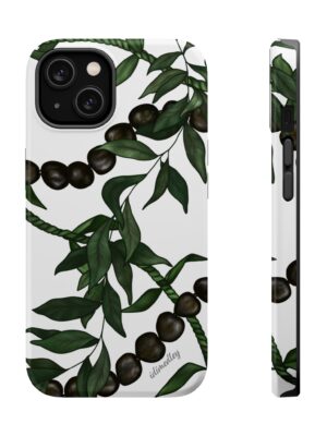 Kukui Nut, Maile, Ti Leaf Lei (White), MAGSAFE