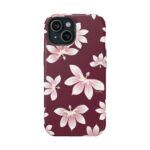 Naupaka Beach Flowers in Dark Berry, MAGSAFE