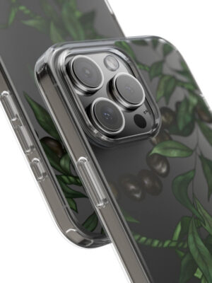 Kukui Nut, Maile and Ti Leaf Lei CLEAR Case