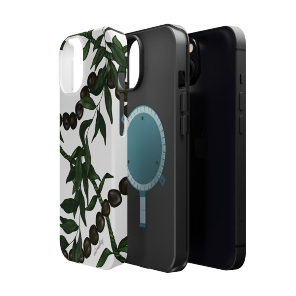 Kukui Nut, Maile, Ti Leaf Lei (White), MAGSAFE